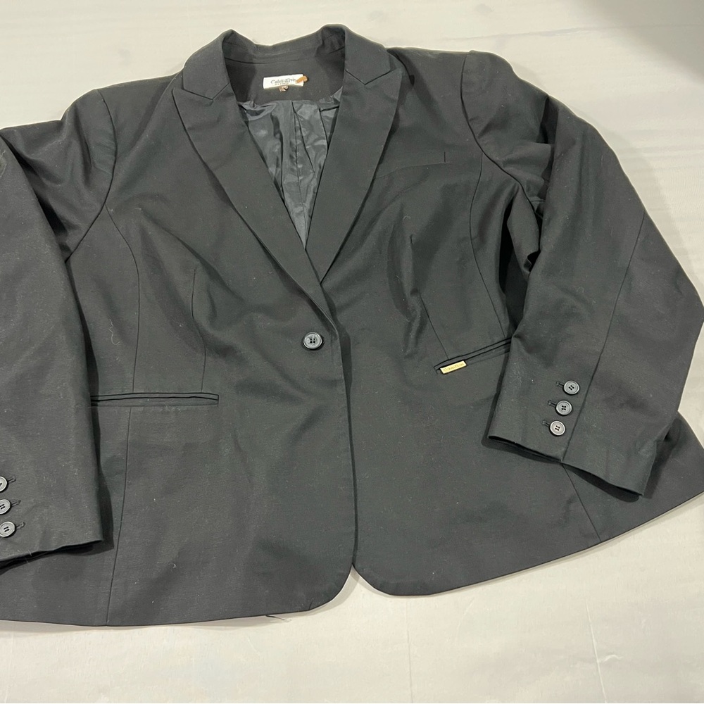 Calvin Klein Black Women's Suit Jacket
